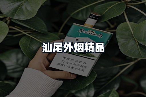 汕尾外烟精品